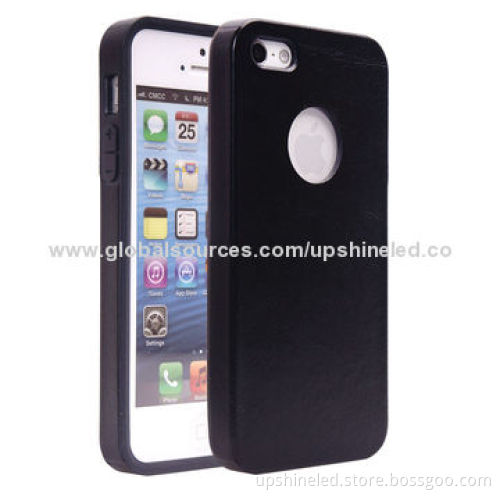 Shock Absorbing Flexible TPU Cases with PU Coating for iPhone 5, 5S, OEM Orders Welcomed